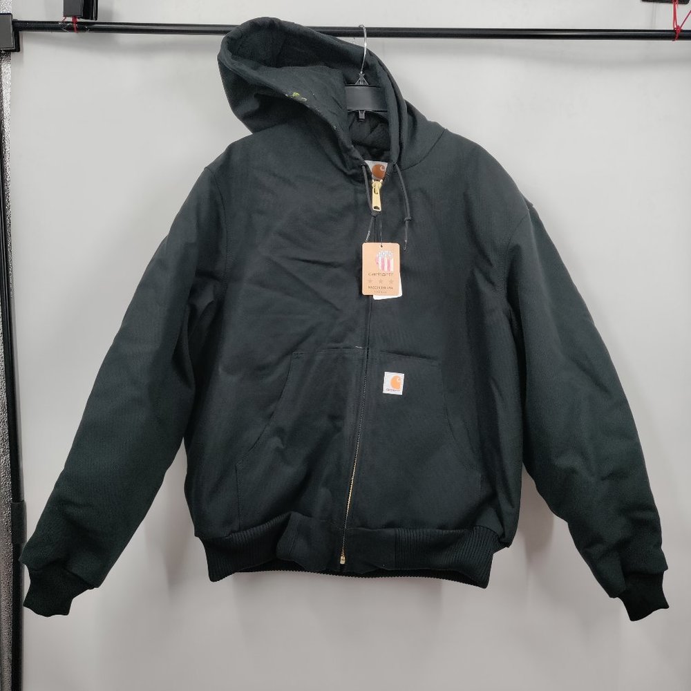 Carhartt Hood Jacket/ Coat Black